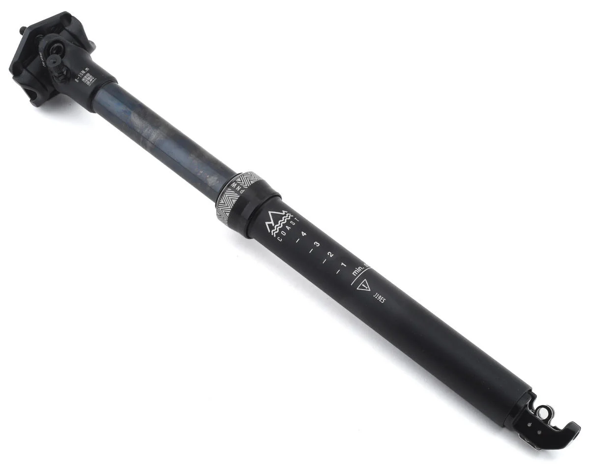 PNW Components Coast Suspension Dropper Seatpost (Black) (27.2mm) (385mm) (Internal Routing) (100mm) (Remote Not Incl...